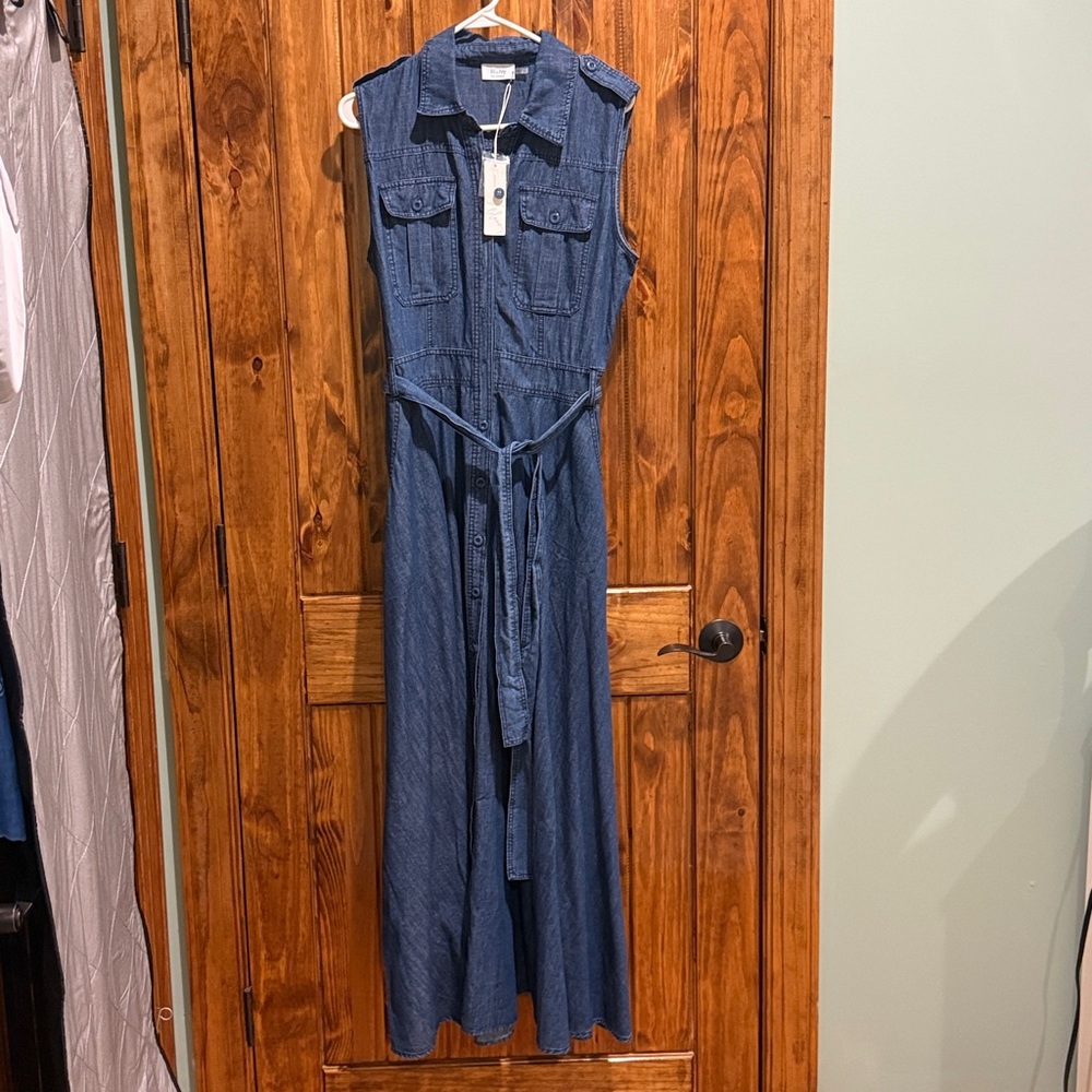 Bluivy Denim Blue Dress